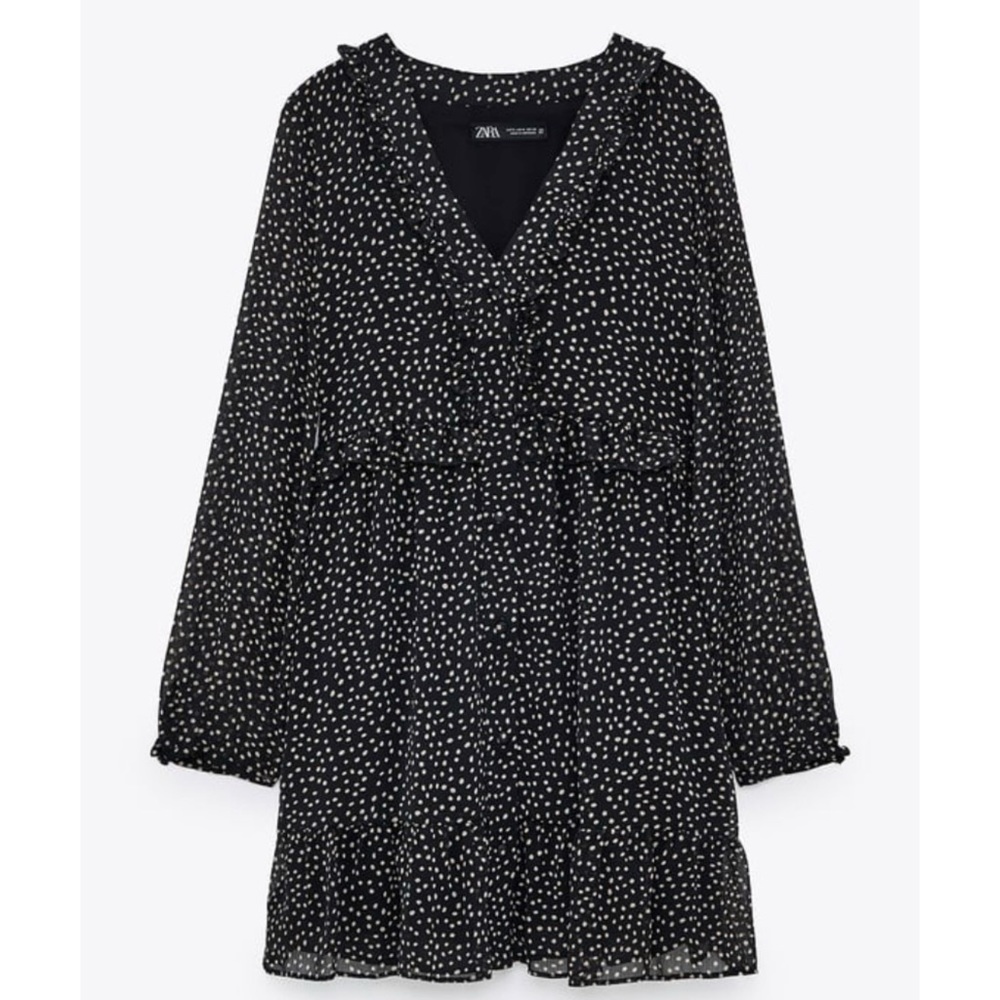 Printed mini dress